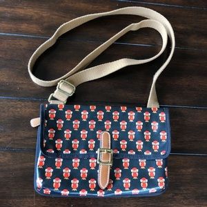 Fossil Owl Mini Top Flap Crossbody Purse